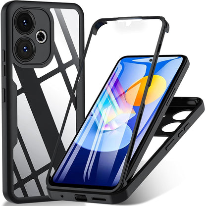 Custodia per Xiaomi Poco M6 4G / Redmi 13, Techsuit, ColorVerse 360, Nera