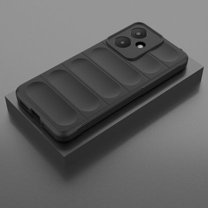Custodia per Xiaomi Poco M6 4G / Redmi 13, Techsuit, Magic Shield, Nera
