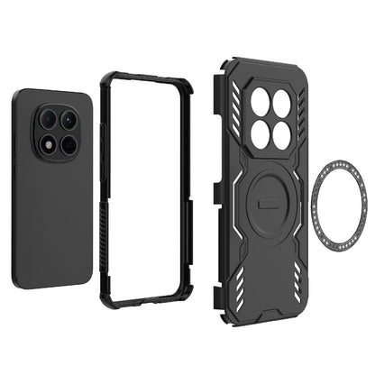 Custodia MagSafe per Xiaomi Poco M8 Pro / Redmi Note 15 Pro+ 5G, Techsuit, ArmorMag, Blu