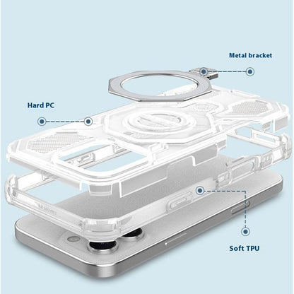 Étui pour Xiaomi Poco M8 Pro / Redmi Note 15 Pro+ 5G, Techsuit, Carbon Shield Pro, Blanc