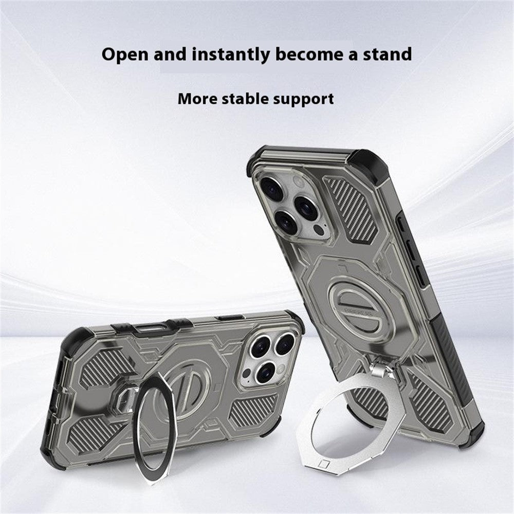 Custodia per Xiaomi Poco M8 Pro / Redmi Note 15 Pro+ 5G, Techsuit, Carbon Shield Pro, Viola