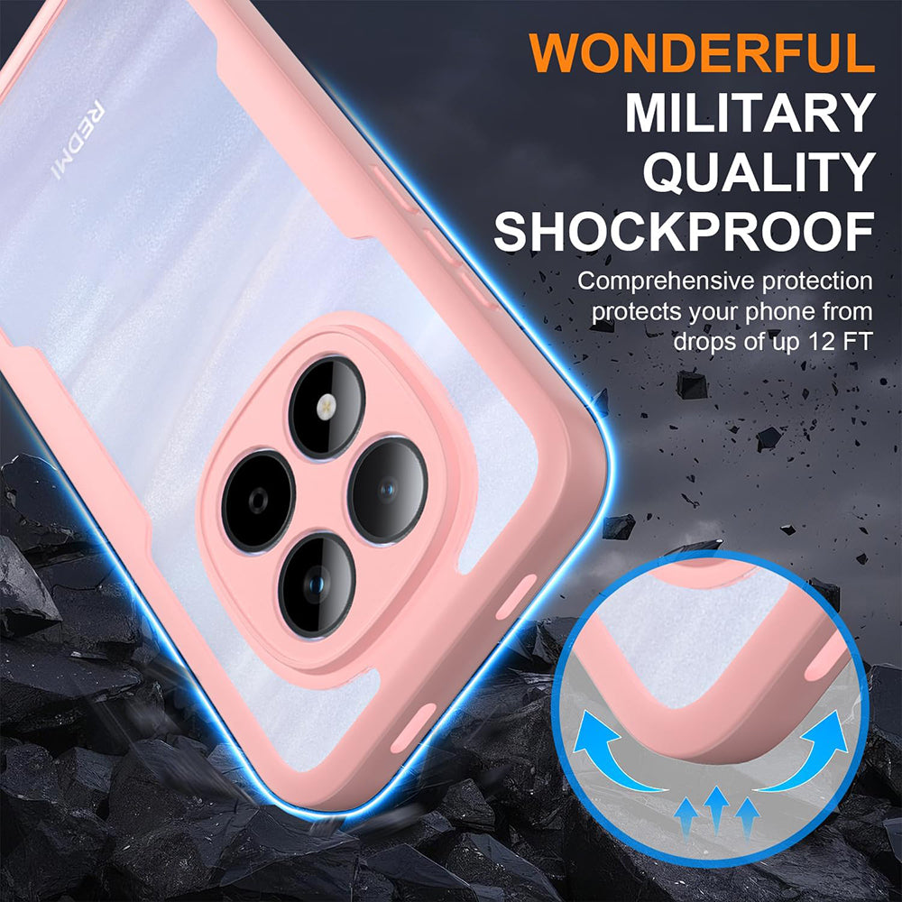 Case for Xiaomi Poco M8 Pro / Redmi Note 15 Pro+ 5G, Techsuit, ColorVerse 360, Pink