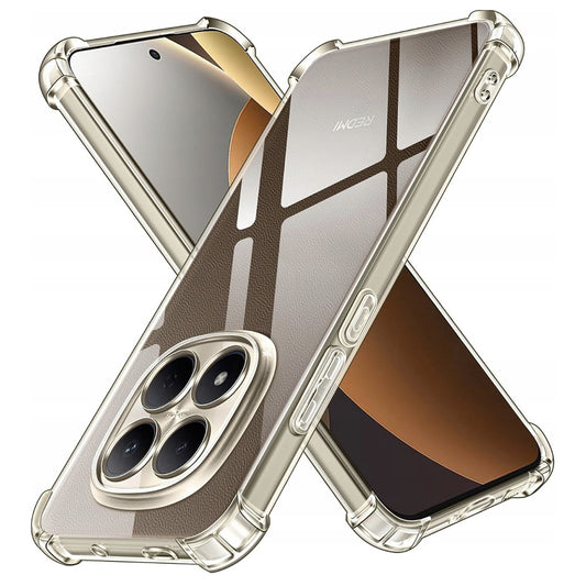 Étui pour Xiaomi Poco M8 Pro / Redmi Note 15 Pro+ 5G, Techsuit, Shockproof Clear, Transparent