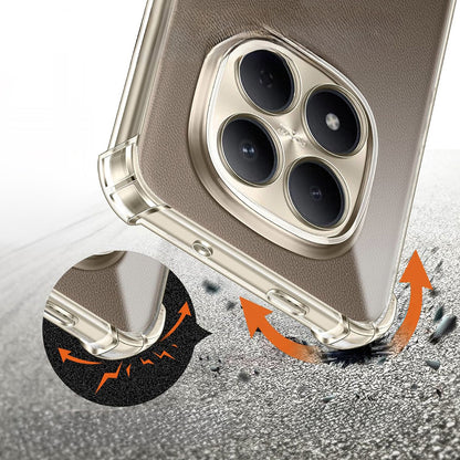 Custodia per Xiaomi Poco M8 Pro / Redmi Note 15 Pro+ 5G, Techsuit, Shockproof Clear, Trasparente