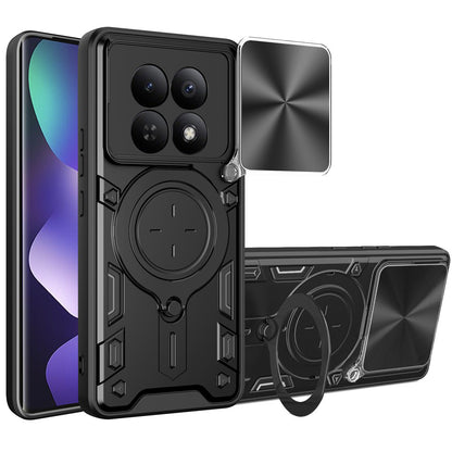 Custodia per Xiaomi Poco M8 / Redmi Note 15 5G / Note 15 4G, Techsuit, CamGuard Pro, Nera