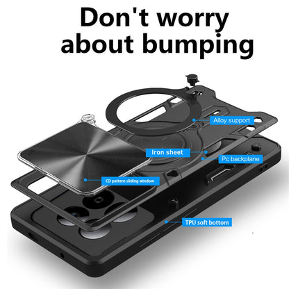 Custodia per Xiaomi Poco M8 / Redmi Note 15 5G / Note 15 4G, Techsuit, CamGuard Pro, Nera