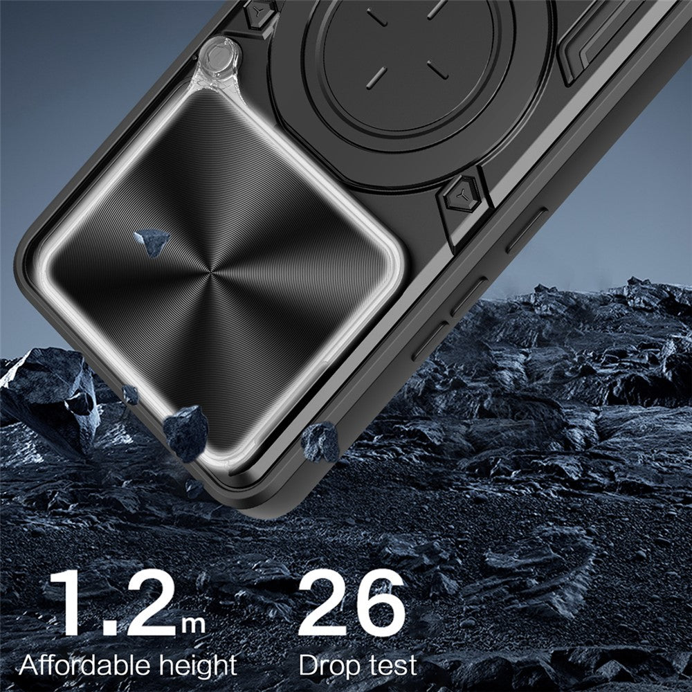 Custodia per Xiaomi Poco M8 / Redmi Note 15 5G / Note 15 4G, Techsuit, CamGuard Pro, Nera