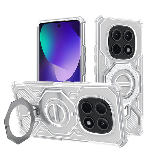 Hülle für Xiaomi Poco M8 / Redmi Note 15 5G, Techsuit, Carbon Shield Pro, Weiß