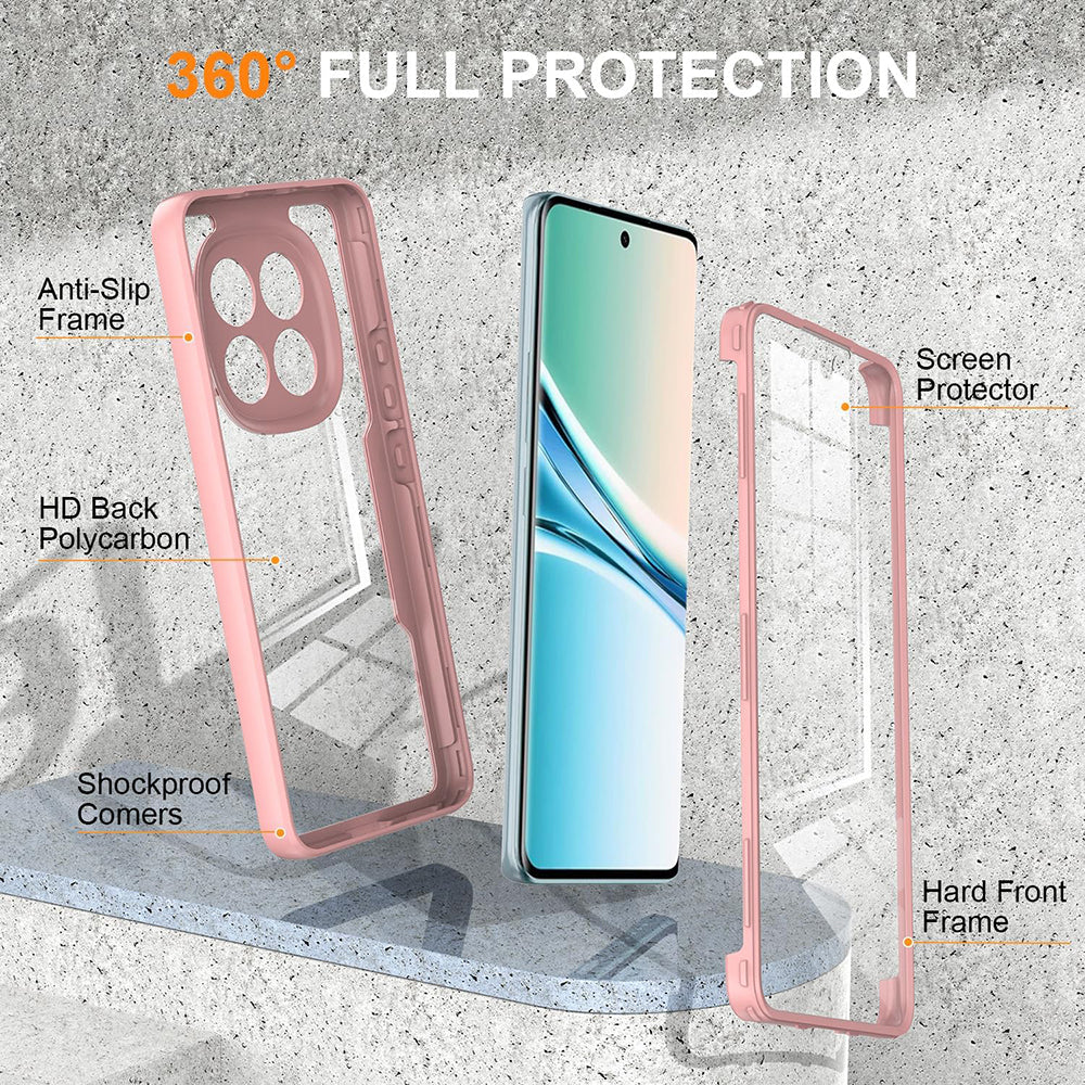 Étui pour Xiaomi Poco M8 / Redmi Note 15 5G, Techsuit, ColorVerse 360, Rose
