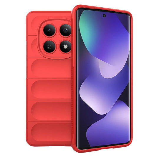 Étui pour Xiaomi Poco M8 / Redmi Note 15 5G, Techsuit, Magic Shield, Rouge