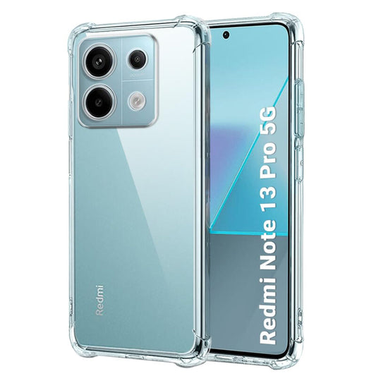 Hülle für Xiaomi Poco X6 / Note 13 Pro 5G, Techsuit, stoßfest klar, transparent