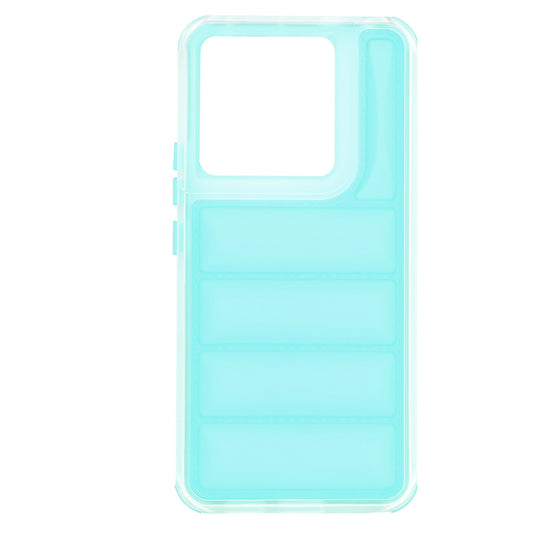Custodia per Xiaomi Poco X6 / Note 13 Pro 5G, Techsuit, Wave Shield, Turchese