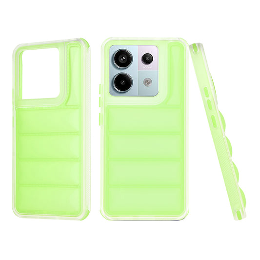 Coque pour Xiaomi Poco X6 / Note 13 Pro 5G, Techsuit, Wave Shield, Vert