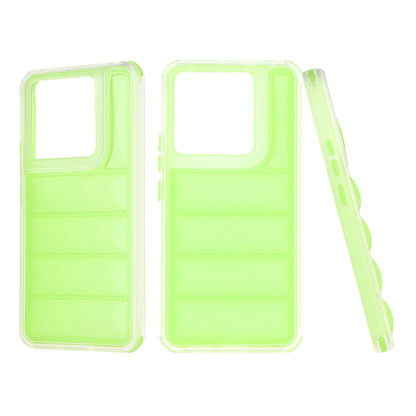 Coque pour Xiaomi Poco X6 / Note 13 Pro 5G, Techsuit, Wave Shield, Vert