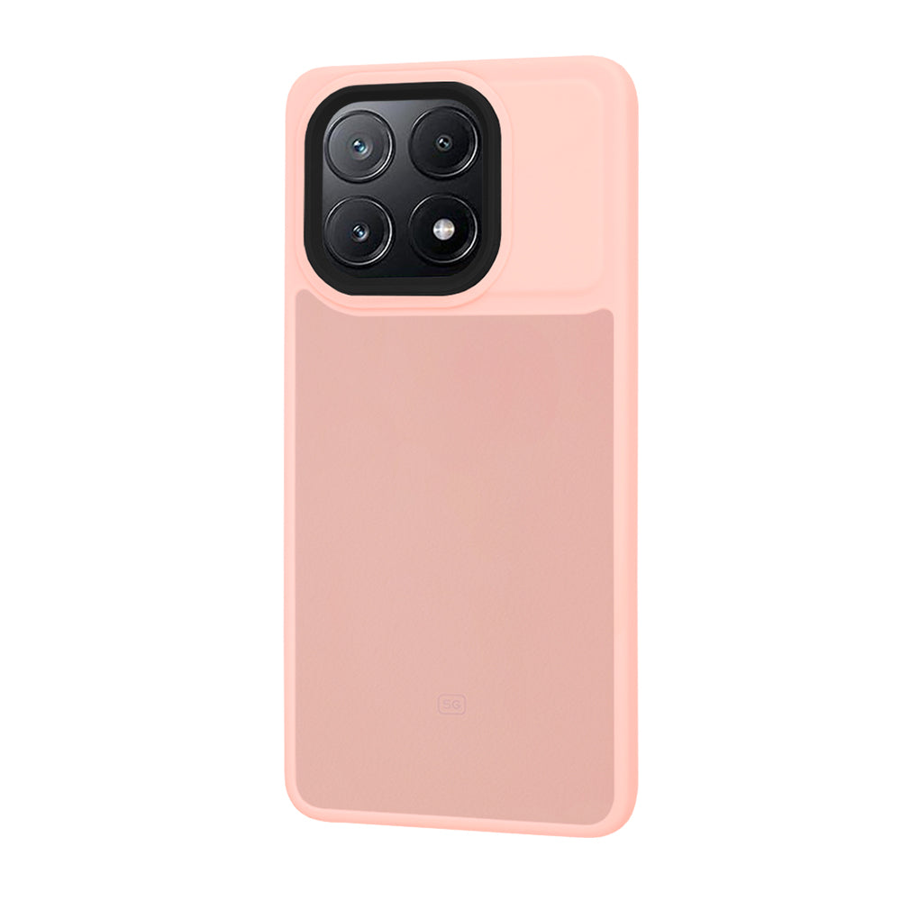 Hülle für Xiaomi Poco X6 Pro, Techsuit, HaloFrost, Rosa