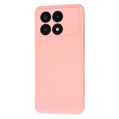 Coque pour Xiaomi Poco X6 Pro, Techsuit, SoftFlex, Rose Clair