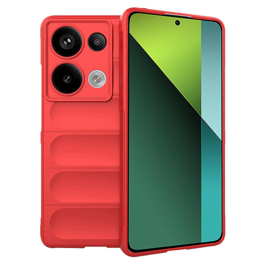 Coque pour Xiaomi Poco X6 / Redmi Note 13 Pro 5G, Techsuit, Magic Shield, Rouge