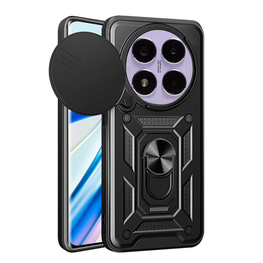Coque pour Xiaomi Poco X7 / Note 14 Pro 5G, Techsuit, CamShield, Noire