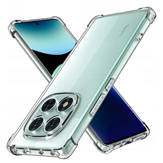 Coque pour Xiaomi Poco X7 / Note 14 Pro 5G, Techsuit, Antichoc Claire, Transparente