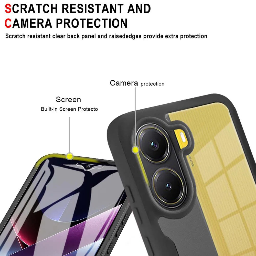 Custodia per Xiaomi Poco X7 Pro, Techsuit, ColorVerse 360, Rosa