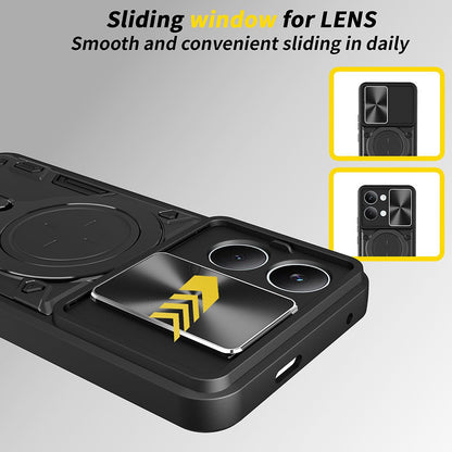 Hülle für Xiaomi Poco X8 Pro Max, Techsuit, CamGuard Pro, Schwarz