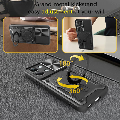 Hülle für Xiaomi Poco X8 Pro Max, Techsuit, CamGuard Pro, Schwarz