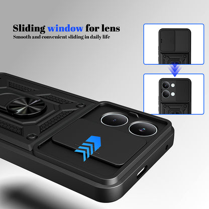 Hülle für Xiaomi Poco X8 Pro Max, Techsuit, CamShield, Roségold