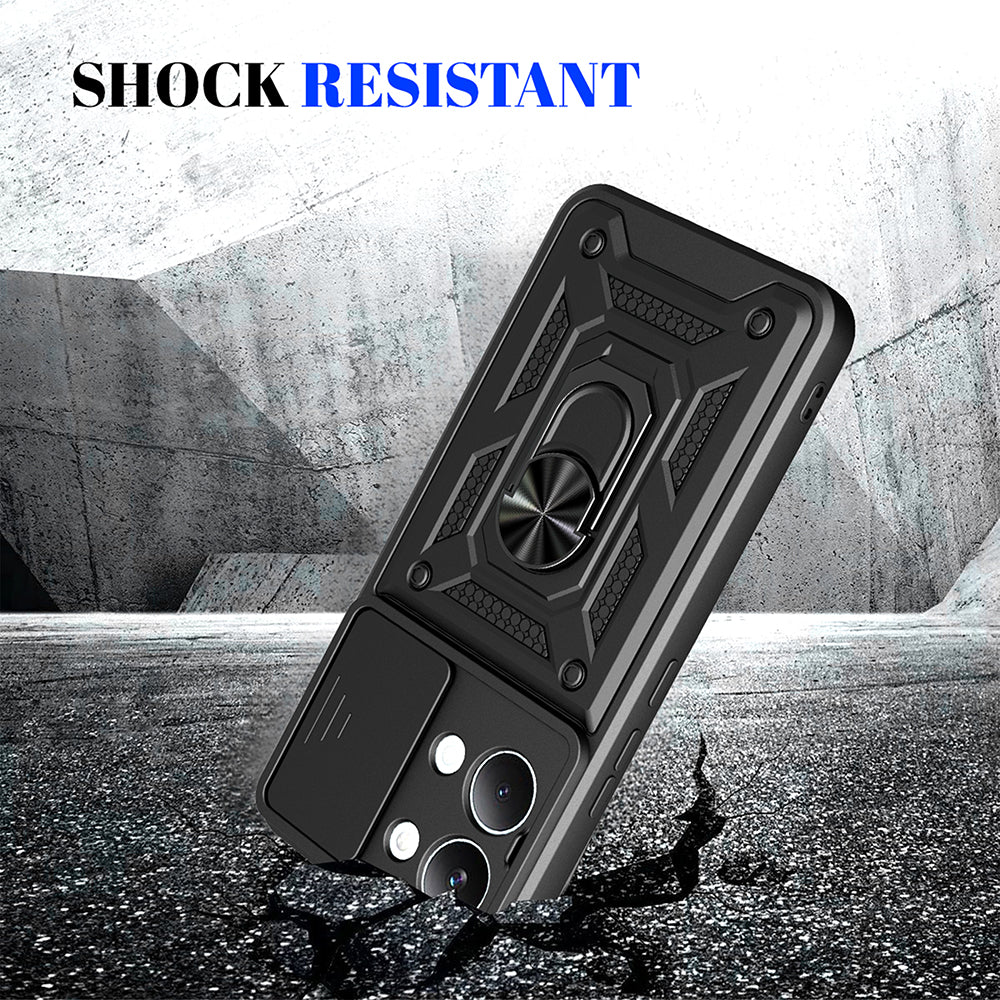 Hülle für Xiaomi Poco X8 Pro Max, Techsuit, CamShield, Roségold
