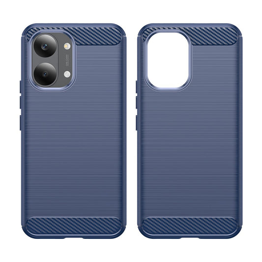 Coque pour Xiaomi Poco X8 Pro Max, Techsuit, Carbone, Bleue