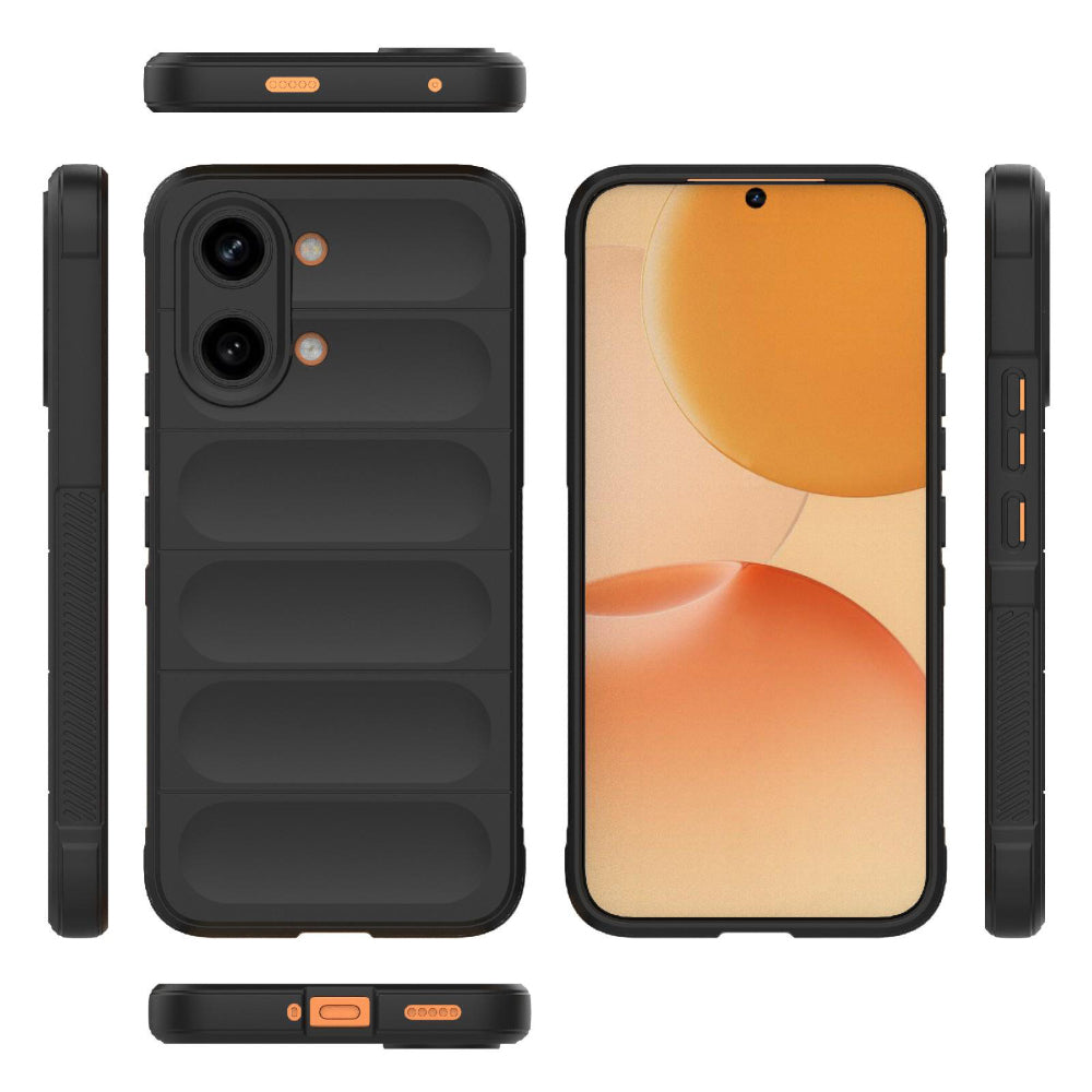 Custodia per Xiaomi Poco X8 Pro Max, Techsuit, Magic Shield, Nera