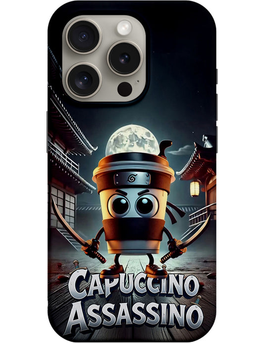 Coque pour Xiaomi Redmi 12C, Perfect Case, Italian Brainrot Capuccino Assassino, Multicolore