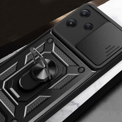 Custodia per Xiaomi Redmi 12 5G, Techsuit, CamShield, Nera