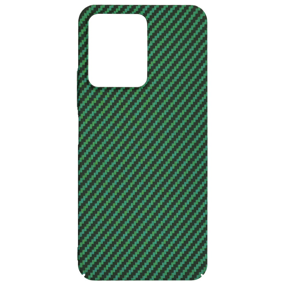 Hülle für Xiaomi Redmi 13C 5G / 13C / Poco C65, Techsuit, Carbonite FiberShell, Grün