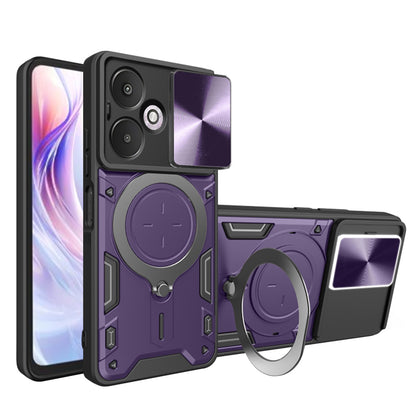 Custodia per Xiaomi Redmi 13C 5G, Techsuit, CamGuard Pro, Viola