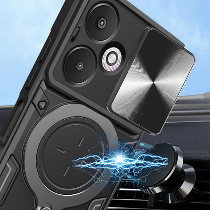 Custodia per Xiaomi Redmi 13C 5G, Techsuit, CamGuard Pro, Viola