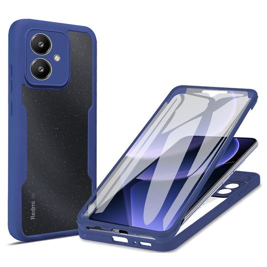 Custodia per Xiaomi Redmi 13C 5G, Techsuit, ColorVerse 360, Blu