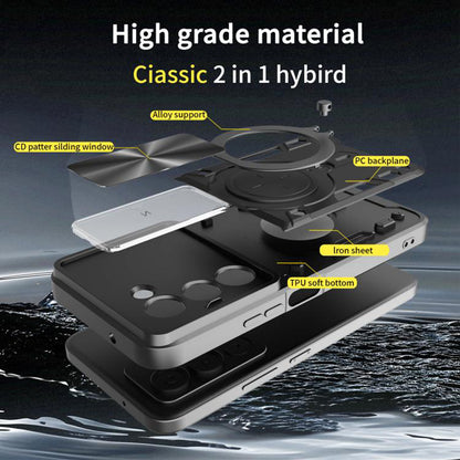 Custodia per Xiaomi Redmi 15 5G / 15 4G, Techsuit, CamGuard Pro, Viola