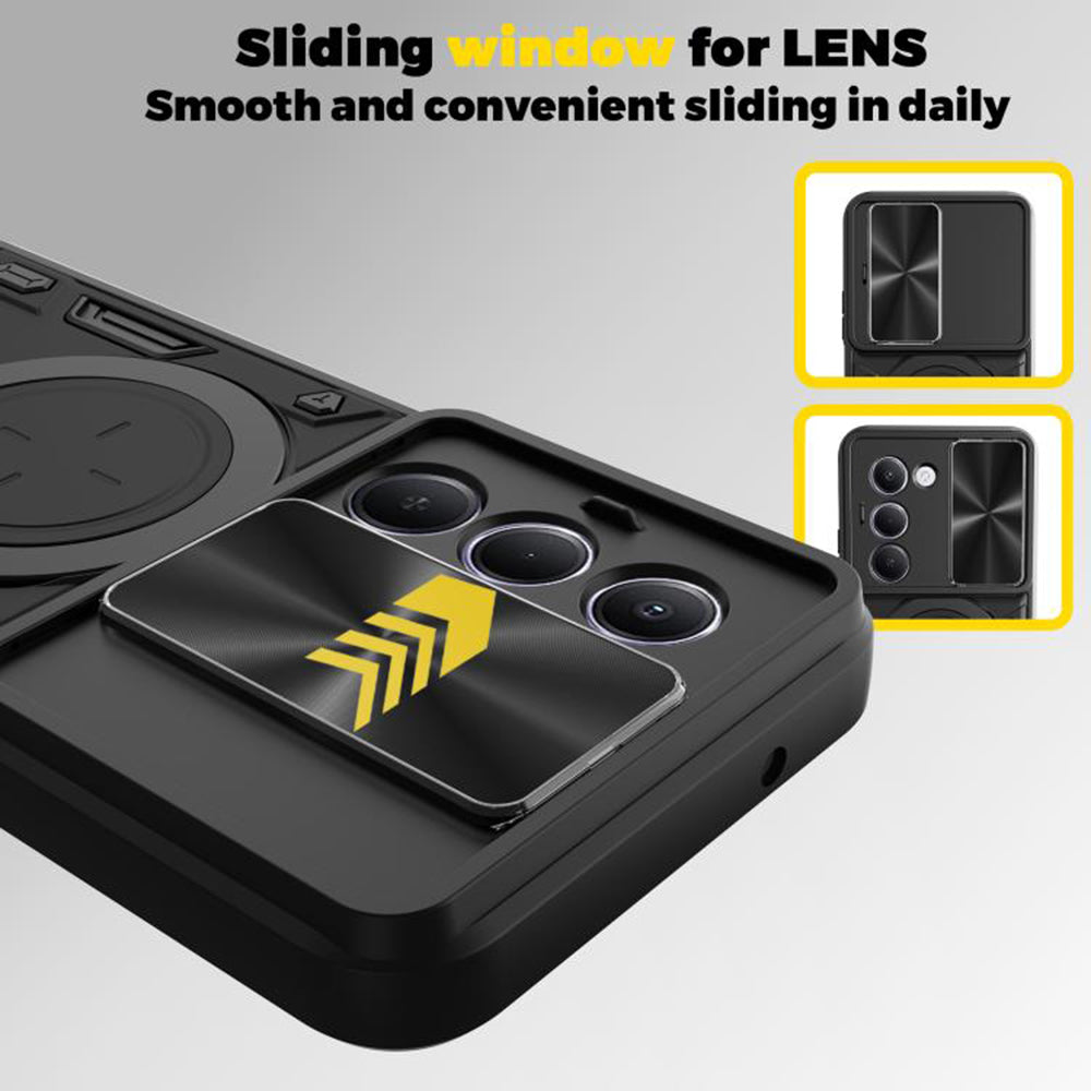 Custodia per Xiaomi Redmi 15 5G / 15 4G, Techsuit, CamGuard Pro, Rossa