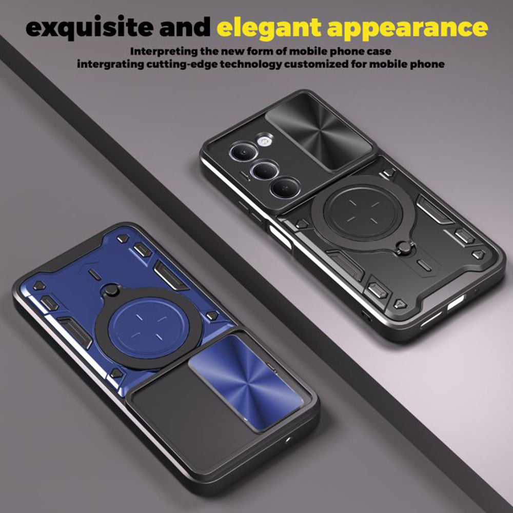 Custodia per Xiaomi Redmi 15 5G / 15 4G, Techsuit, CamGuard Pro, Rossa