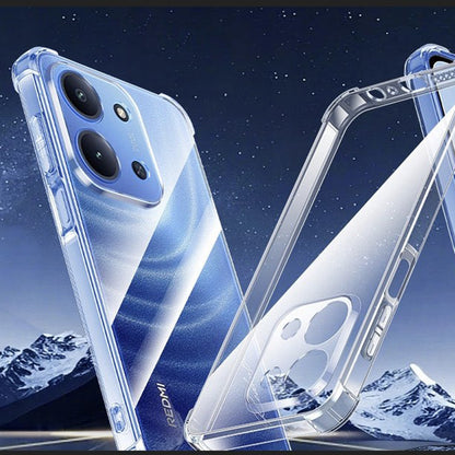 Custodia per Xiaomi Redmi 15C 5G / 15C 4G, Techsuit, Shockproof Clear, Trasparente