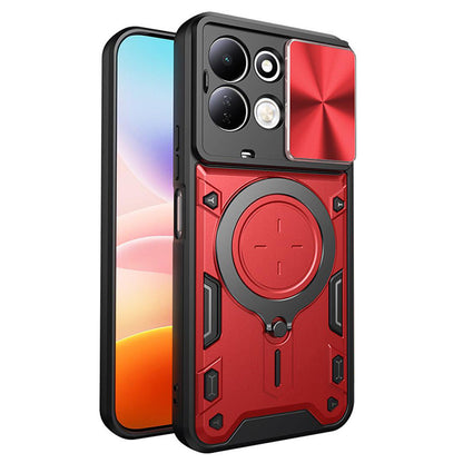 Coque pour Xiaomi Redmi 17 5G / 17 4G, Techsuit, CamGuard Pro, rouge