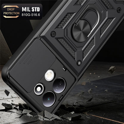 Hülle für Xiaomi Redmi 17 5G / 17 4G, Techsuit, CamShield, Grün