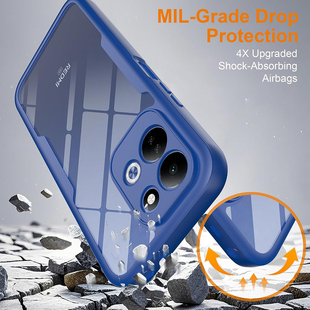 Coque pour Xiaomi Redmi 17 5G / 17 4G, Techsuit, ColorVerse 360, Bleue