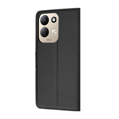 Custodia per Xiaomi Redmi 17 5G / 17 4G, Techsuit, Leather Folio, Nera