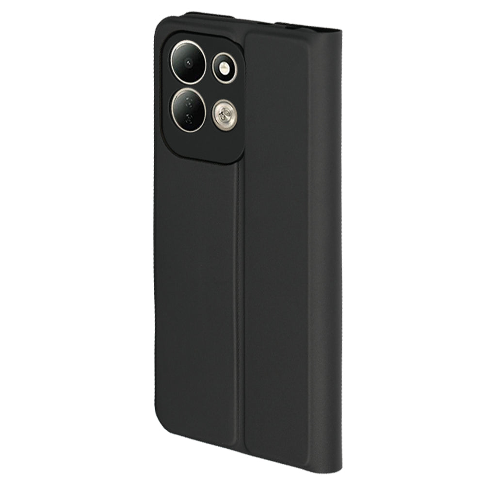 Custodia per Xiaomi Redmi 17 5G / 17 4G, Techsuit, Magskin Book, Nera