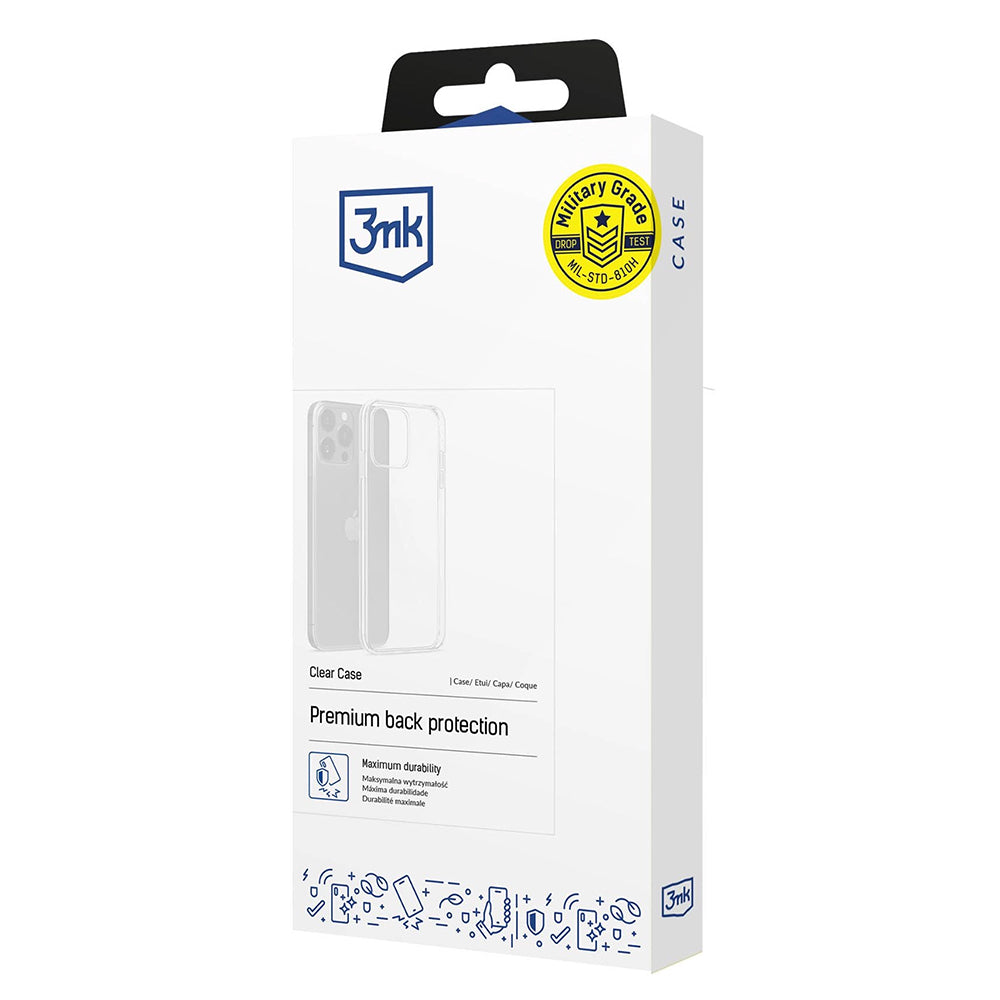 Coque pour Xiaomi Redmi 17C 5G, 3MK, Claire, Transparente