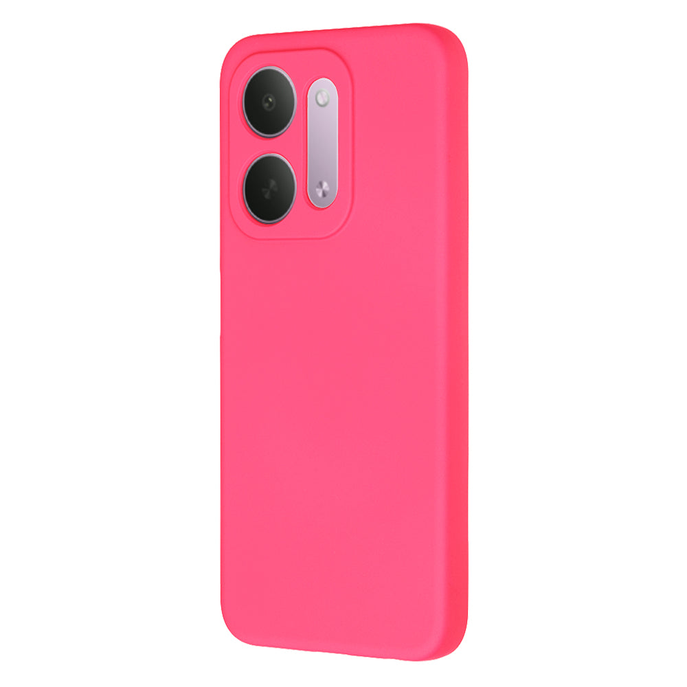 Custodia per Xiaomi Redmi 17C 5G, Techsuit, SoftFlex, rosa scuro