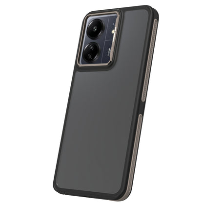 Coque pour Xiaomi Poco M6 / Redmi 13C 5G, OEM, Crystal Black, Gris