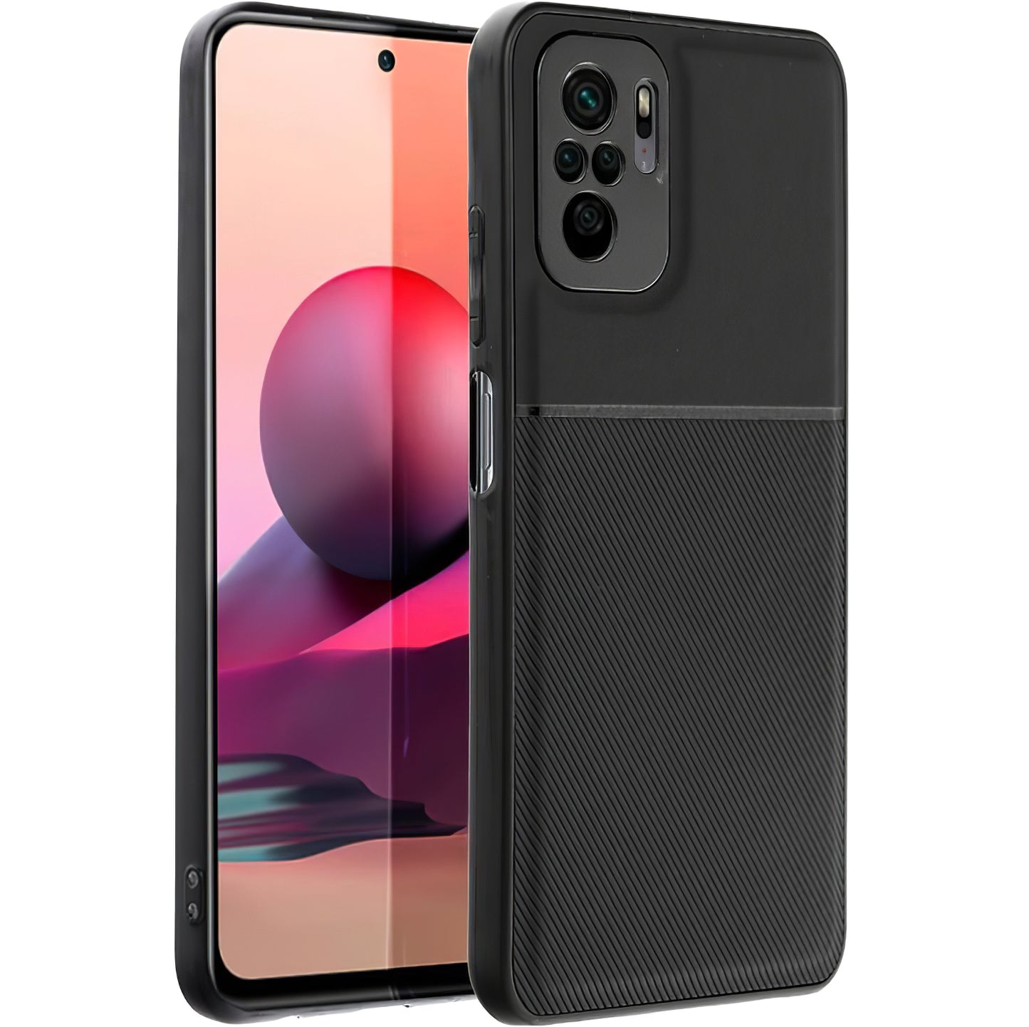 Coque pour Xiaomi Redmi Note 10 Pro Max / Note 10 Pro, OEM, Noble, Noire