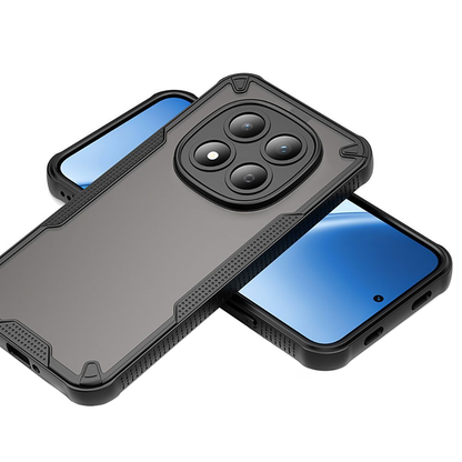 Hülle für Xiaomi Redmi Note 15 Pro 5G, Tech-Protect, Rugged Shield, Schwarz